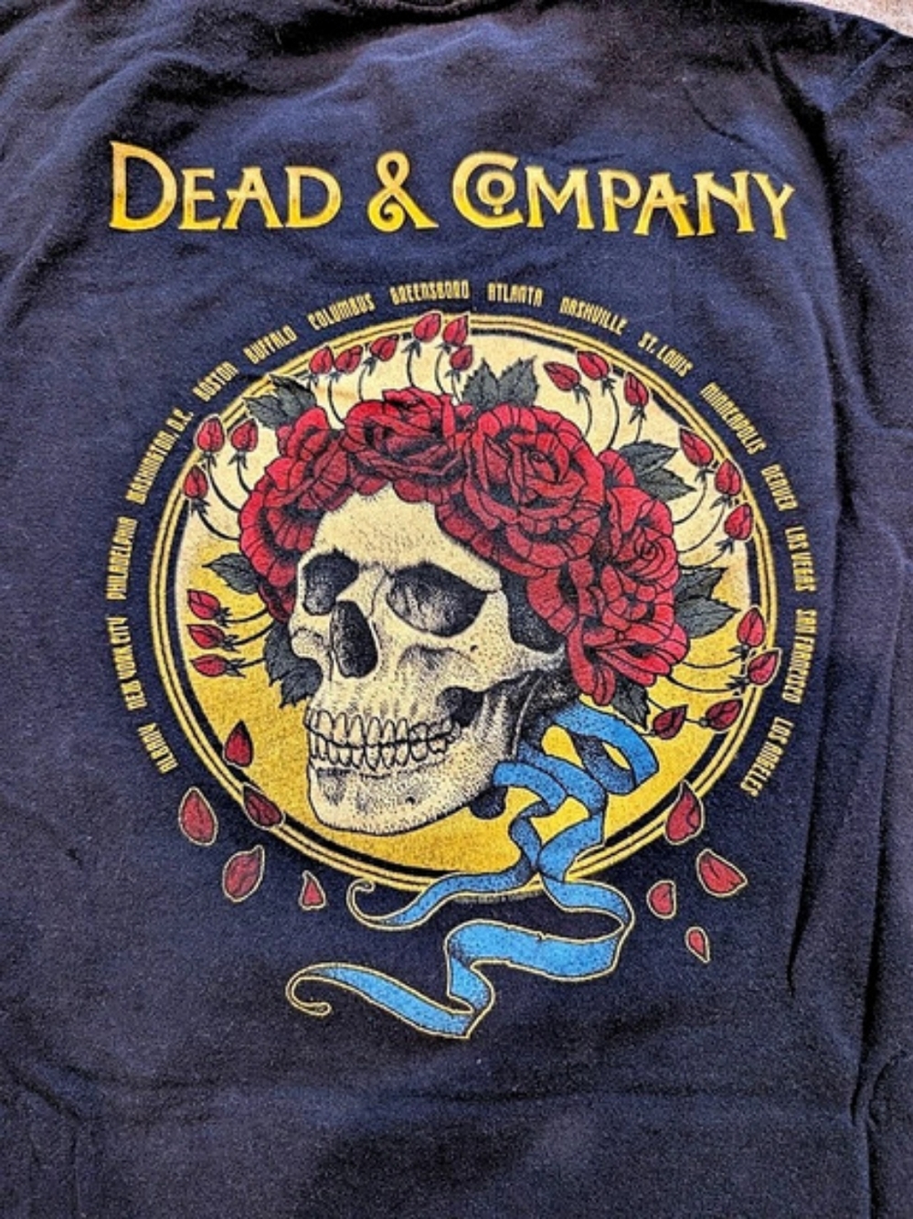 Dead & Company 2015 Short Sleeve Tee XL Grateful Dead